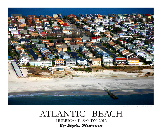 Atlantic Beach Hurricane Sandy 2012 Print# 7135