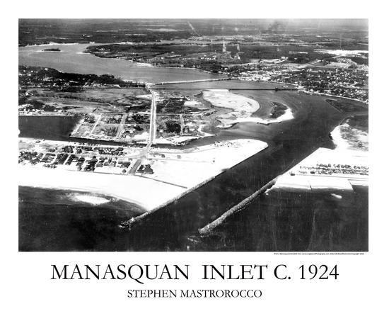 Manasquan Inlet 1924 Print# 8370